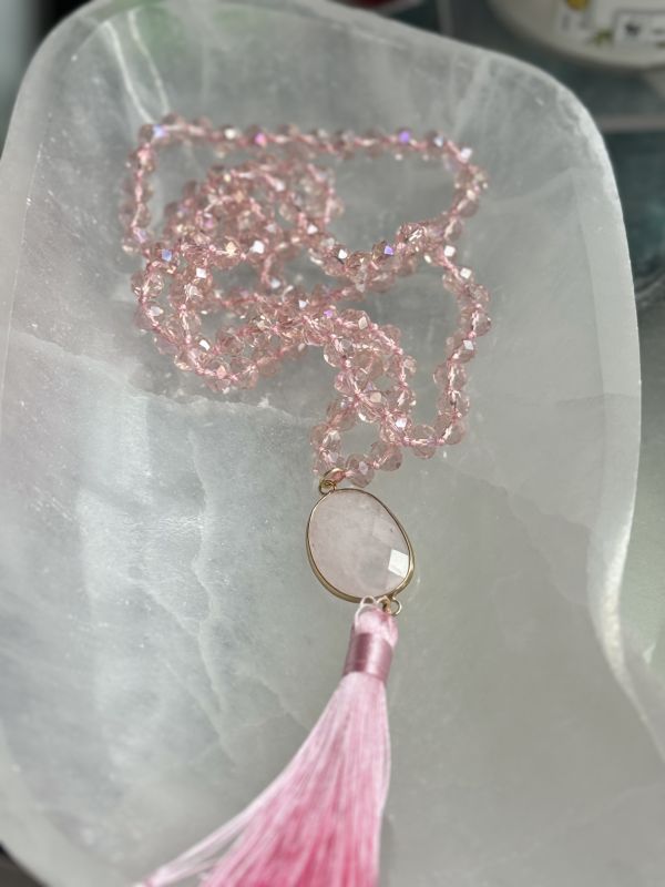 Rose Quartz Mala - 108 Beads